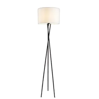 Produktbild von Stehlampe LED Stehlampe dimmbar Wohnzimmer Leselampe schwarz Standleuchte ,9W LED-Leuchtmittel,Stehlampe, Stehleuchte 165cm, mit Fußsc