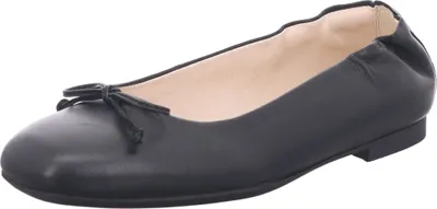Zdjęcie produktu dla Gabor 62.611 baleriny - niskie buty damskie - buty wsuwane czarne rekreacyjne NOWOŚĆ