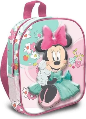 Obrázok produktu pre Kids Euroswan Jednokomorový batoh 3D, Minnie Mouse