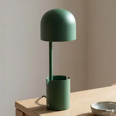 Produktbild von home24 Akku-Tischleuchte - Eisen / Kunststoff