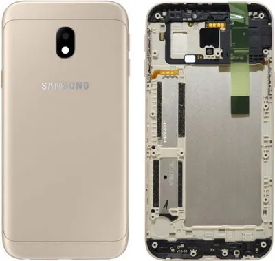 Produktbild von Samsung GH82-14891C Akkudeckel Deckel für Galaxy J3 J330F 2017 Gold Gehäuse Neu