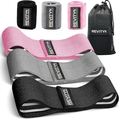 Produktbild von Fitness-Widerstandsband-Set – 3 Fitnessbänder für das Training der Gesäßmuskulatur