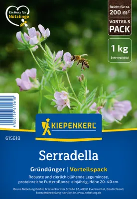 Produktbild von Kiepenkerl Gründüngung Serradella Ornithopus sativus für 200 m² 1 kg