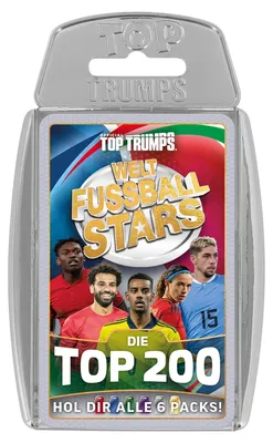 Obrázok produktu pre Weltfussballstars Kartenspiel 200 Pack 5 *Deutsche Version*