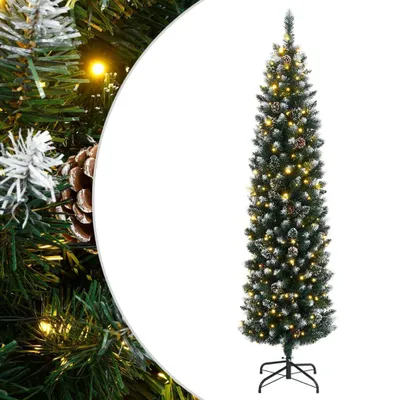Obrázok produktu pre Maison Exclusive - Umelý úzky vianočný stromček s 300 LED 180 cm