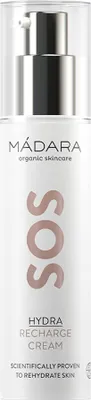 Produktbild von MÁDARA Cosmetics SOS HYDRA Recharge cream, Tages- & Nachtcreme, Frauen, Universal, Gesicht, Anti-Falten, Wirkt beruhigend, Feuchtigkeitsspendend, Feuchtigkeitsspendend, Schutz, Nachfüllen, 50 ml