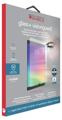 Produktbild von ZAGG Glass+ VisionGuard, Klare Bildschirmschutzfolie, 24,6 cm (9.7")
