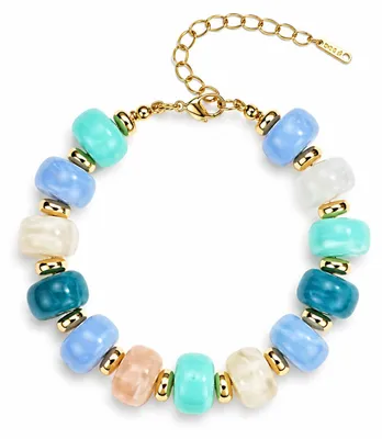 Immagine prodotto di Braccialetto colorato con perline, ideale per donne e ragazze