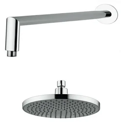 Obrázok produktu pre Sprchová páka s dažďovou sprchovou hlavicou, chrómová