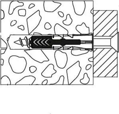 Produktbild von Fischer Dübel Duopower 6.0 x 50 mm - 8 Stück
