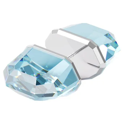 Produktbild von Swarovski Lucent Einzelohrstecker in Blau mit Silberfarbenen-Legierungsschicht - Artikelnummer 5600255