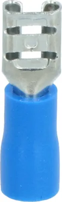 Produktbild von Carpoint Flachsteckhülsen weiblich 742 Blau 4.8x0.5mm 10 Stück