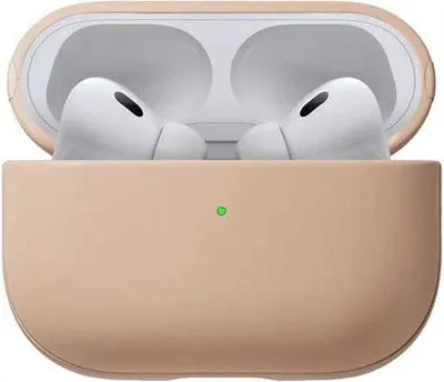 Obrázek produktu pro Nomad Leather case, natural - AirPods Pro 2