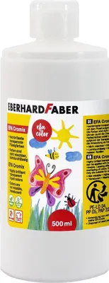 Produktbild von Transparentfarbe EFA Cromix, 500 ml weiß