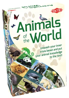 Produktbild von Tactic Lernspiel Animals of the World Kartenspiel Tiere entdecken