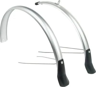 Produktbild von Eurofender Fender Set Snello 28 x 51 mm Silber