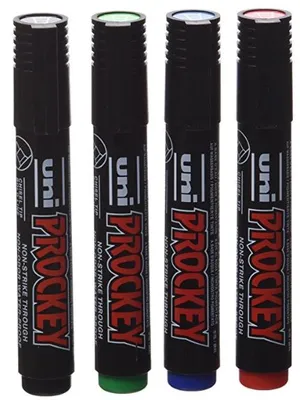 Produktbild von uni-ball Permanent-Marker PROCKEY (PM-126/4), 4er-Etui