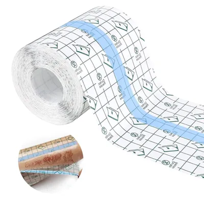 Produktbild von Wasserdichtes, transparentes Pflasterband, 10 cm x 10 m