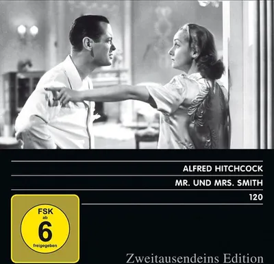 Produktbild von Mr. und Mrs. Smith (1941): - Zweitausendeins GmbH - (DVD Video / Komödie)