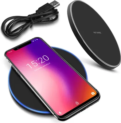 Produktbild von Schnell Ladegerät für Umidigi One Pro QI Wireless Charger Induktive Ladestation