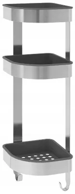 Produktbild von IKEA BROGRUND Eckregal Wandregal Edelstahl Badezimmer