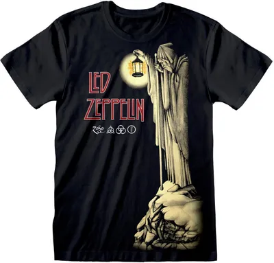 Image de Led Zeppelin Hermit Black M T-shirt