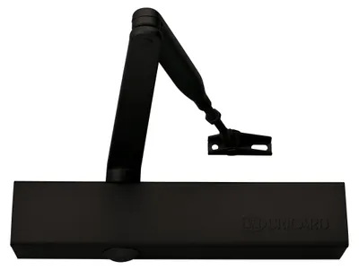 Hydraulischer Türschließer Kraft 2-6, 120 kg, schwarz