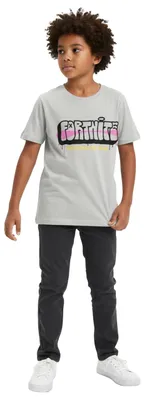 Produktbild von Fortnite T-Shirt für Jungen - You dropped this crown Oberteil Kinder Shirt kurzärmlig Grau 146-152