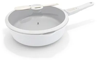Produktbild von Keramikpfanne 20 cm, Antihaftbeschichtung, abnehmbarer Griff, zum Kochen
