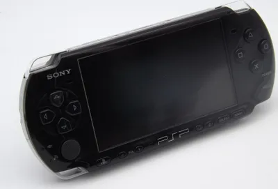 Produktbild von Originální Sony Playstation Portable PSP 3004 Slim Handheld Konzole Schwarz
