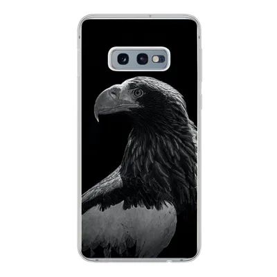 Produktbild von MuchoWow® Handyhülle Schutzhülle Hülle für Samsung Galaxy S10e Adler - Nahaufnahme - Schnabel Silikon Softcase Handy Hülle - Handy