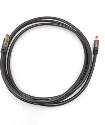 Obrázek produktu pro KabelDirekt 609613459139, Toslink, Samec, Toslink, Samec, 2 m, Černá