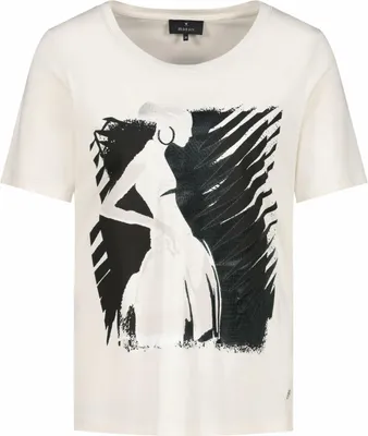 Produktbild von Monari Rundhals T-Shirt für Damen