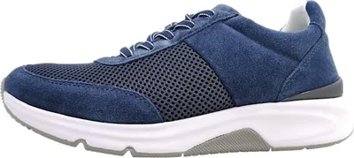 Immagine prodotto di Scarpe da ginnastica da donna Gabor Comfort, modello stringato, colore blu, ideali per il tempo libero