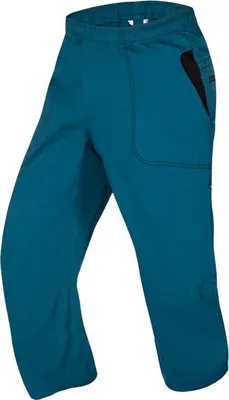 Ocun Jaws 3/4 Pants in Türkis mit seitlicher Tasche; ideal für Herrenbekleidung.