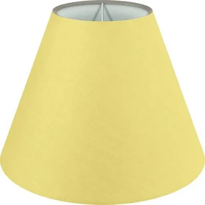 Produktbild von Wogati® Premium Lampenschirm E14/E27 Baumwolle | Gelb / Größe: M