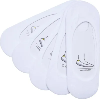 Image de Urban Classics TB1644 | Invisible Socks 5-Pack - Farbe: White - Größe: 35-38