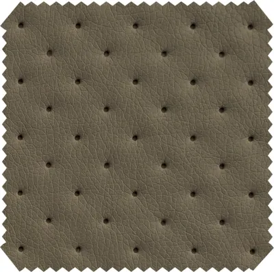 Produktbild von novely® SOLTAU Kunstleder - 3-lagig gesteppter Möbelstoff - Kaschierter Volumen-Polsterstoff mit Punkten - Pflegeleichte Meterware 1lfm - Farbe: 24 Schlammgrau