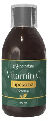 Obrázek produktu pro Lipozomální Vitamin C 1000 mg - 200 ml - Herbatica