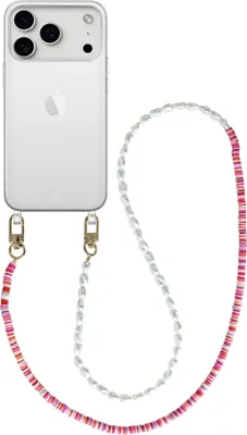 Produktbild von Island Girl Transparant Cord Hülle - Long Cord  - Kompatibel mit iPhone 17 Pro Max