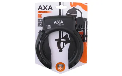 Produktbild von AXA 5011523, Ringschloss, Schwarz, Stahl, Schlüssel, 40 mm, Platine
