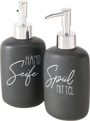 Produktbild von Boltze Spender Liva 2er Set ( Spülmittel u. Handseife )