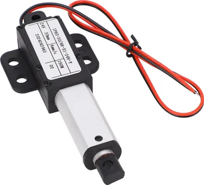 Zdjęcie produktu dla Elektryczny siłownik DC, elektryczny siłownik liniowy, siłownik liniowy DC24V, siłownik liniowy o skoku 30 mm, siłownik liniowy, elektryczny mini siłownik
