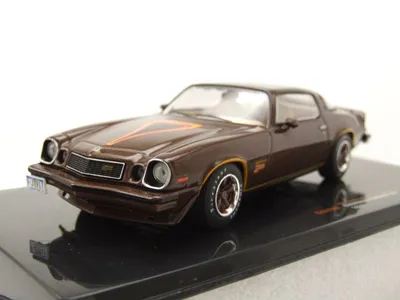 Produktbild von Chevrolet Camaro Z28 1977 braun Modellauto 1:43 ixo models