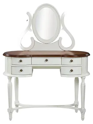 Productafbeelding van Make-uptafel met spiegel, kaptafel, commode, console, salontafel voor de slaapkamer