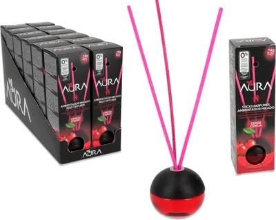 Image de Lot de 12 diffuseurs - Senteur cerise