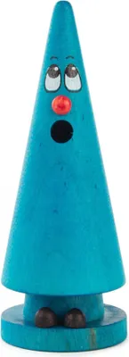 Produktbild von Crottendorfer Räucherfigur Mini Ziegenbein Leo Lavendel - Größe ca. 9cm, für Räucherkerzen Größe S (Klein) - 2066