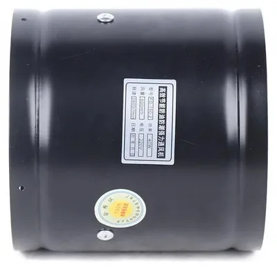 Image de Ventilateur axial, haute efficacité, fonctionnement silencieux, noir