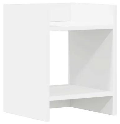 Image de Support de Plante Blanc 30 x 30 x 40 cm Bois d’ingénierie