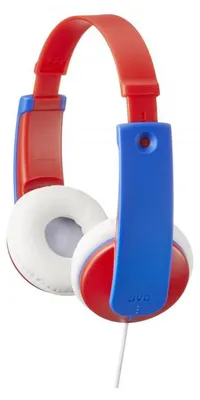 Image de Casque audio pour enfant Tinyphonerouge et bleu JVC HA-KD7-Z-E